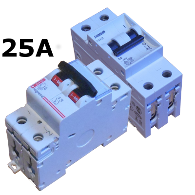 Installatieautomaat 25A