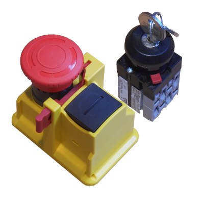 Schakelaar, bediening en signalering