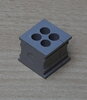 Icotek-39932-Kabeldoorvoer-kabel-plug-afdichtklem-KT4-6-grijs