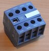 ABB CA4-31M Hulpcontact frontmontage 4blok 3NO+1NC tbv magneetschakelaar AF09, AF16 SBN010140R1131