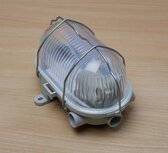 Eurohandel 7040T/R-Szara Wand- und Deckenleuchte E-27, IP54, 230V, 60W