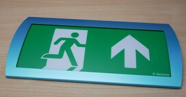 Ab Lien 12232651 Optilux Piktogramm Fluchtweg geradeaus/aufw&auml;rts