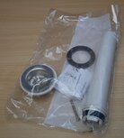 Geberit 152.121.00.1 afvoerplug met standpijp G 1 1/4&#039;&#039;