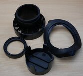 Atag AA0001AU concentrisch aansluitstuk &oslash;60/&oslash;100