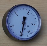 Afriso 63537 manometer 0-4 bar RF 63 1/4&quot; horizontaal AX