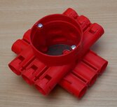 Attema CH75R-BW centraaldoos hol plafond &Oslash; 16/19 MM, 1006