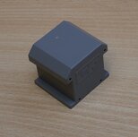 ClickFit Evo 100-8066 Eindkap zonder eindklemsteun grijs