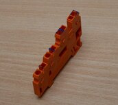 Wago 270-564 3-draads initiator voedingsklem, Interne brug, 9 A (10 stuks)