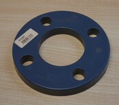 Aufschiebeflansch PVC-U 63 mm Flansch NW 50 - 2&#039;&#039;