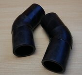 Simona 019200212 PE 100 RC knie 45&deg; 63mm