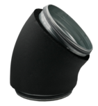 Air Spiralo GBDI4.016K geperste bocht 160MM 45&deg; dampdicht KEN-LOK