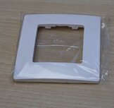 Legrand 665001 Nilo&eacute; afdekraam 1V wit ip20 