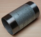 Atusa B510C200 gegalvaniseerde nippel draadfitting