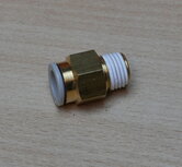 SMC KQ2H10-02AS fitting 10mm messing