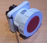 Bals CEE Norm stopcontact GT recht 63A 5p 400V 6h IP67 13104