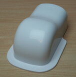 Tecnosystemi-SCW100037-Optima-muur-afdekkap-TM100-Zuiverwit-RAL9010