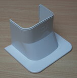 Tecnosystemi-SCW100040-Optima-eindstuk-TA100-Zuiverwit-RAL9010