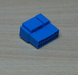 Suzuki-20p-male-connector-blauw