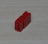 Mini-ISO-Connector-mannelijk-20p-Rood