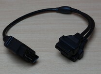 OBD-Y-splitter-mannelijk-2-vrouwlijk-16P