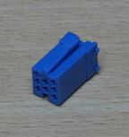 Mini-ISO-connector-8p-blauw