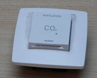 Duco 00004637 CO2 Ruimtesensor zonder bediening RF Wired