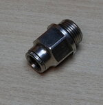 IMI Norgren 102251038 Rechte Insteekschroefkoppeling 10mm