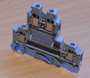 Phoenix Contact klem UKKB 5 Doorgangsserieklem Grijs