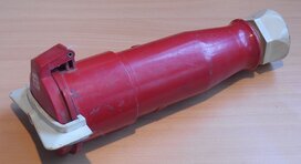 CEE form 125-6h koppelcontactstop stekker 5 polig typ 576