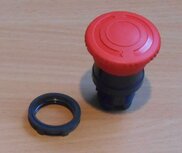 Telemecanique Schneider Electric ZB5AS54 Kopfstanzdrucktaster 40mm Pilz