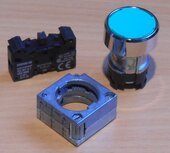 Siemens 3SB3205-0AA41 drukknop groen 1NO 3SB32050AA41 22mm