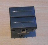 Bticino HS4027/2 schakelaar wisselschakelaar 1-0-2 rolluikbediening 16A 1P