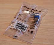 Hirschmann 4G KOSWI5 Koax-Stecker gewinkelt 947544500