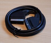 Blueline 5187 Scart-Kabel Stecker auf Stecker 21-polig 1,50 Meter