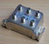 Hirschmann AFC 1641 4-fach Multi-Tap mit Durchf&uuml;hrung