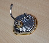 Salgar 8411-1 hanger schelp chroom/goud