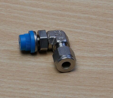 Swagelok SS-6M0-2-2PR RVS buisfitting, mannelijke elleboog, 6 mm buis OD x 1/8 in.