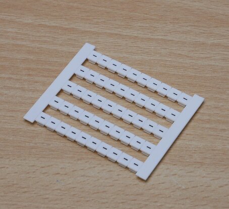 Weidmuller 0576261199 deck 5GW letter - (minus sign) (400 pieces)