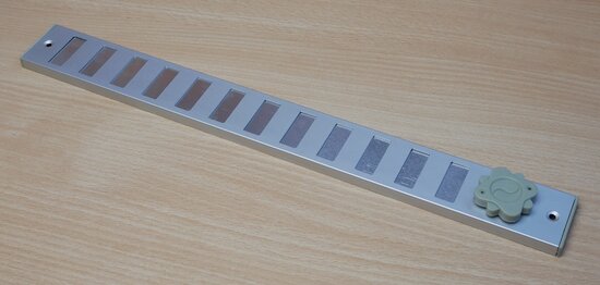 SENCYS 5160334 sliding grille ventilation strip, size 370 x 40 mm