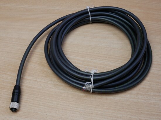 Sick DOL-1208-G05MAC1 CBL FMALE TO WIRE LEAD 8P 16.4 '5 meter