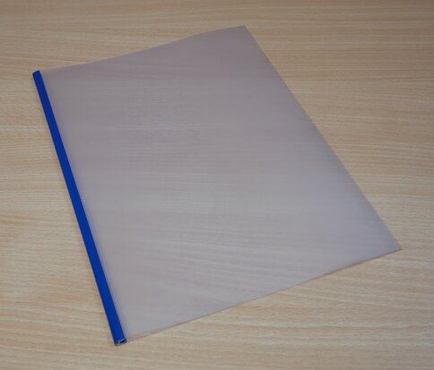 Unibind 5201A405BU Binding folder SteelMat A4 5mm blue 25-40p