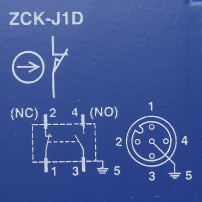 Telemecanique ZCKJ1D standschakelaar body 2P o+s mom.SCH. M12, 038875