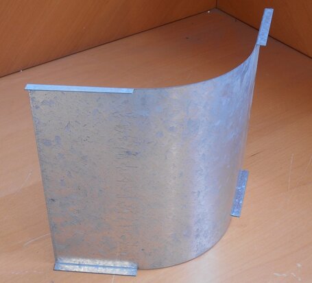 cable tray riser cover 250mm 90gr.