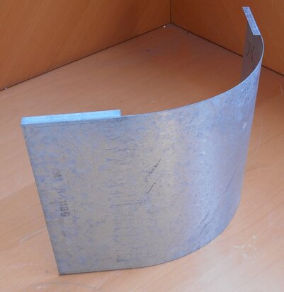 cable tray decay lid 330mm 90gr.