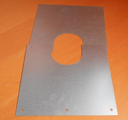 Set of centering plates steel 95mm