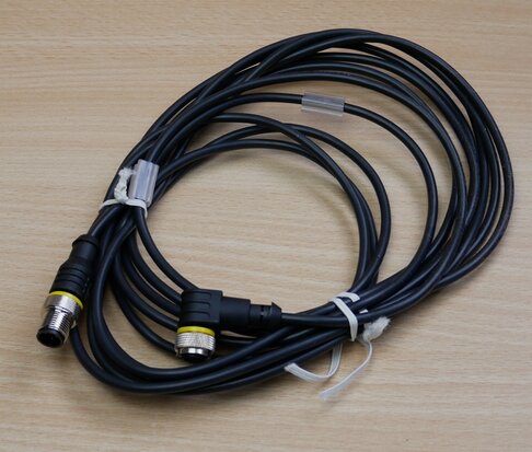 Turck WKC4T-5-RSC4T/TEL Actuator and Sensor Cable, PVC. Extension Cable 6625443