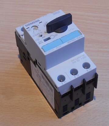 Siemens 3RV1021-1CA10 Motor protection switch 1.8 - 2.5 A 3P