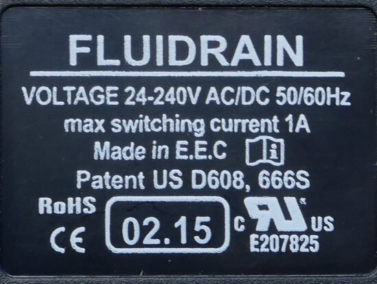 Jorc 8601 Timer Fluidrain 24-240V AC/DC