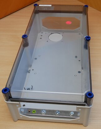 Holec K463 control box 540x270x171mm, IP66 box incl. Mounting plate