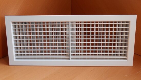 Solid Air Grid Wall WUCA 625x225mm with volume control white